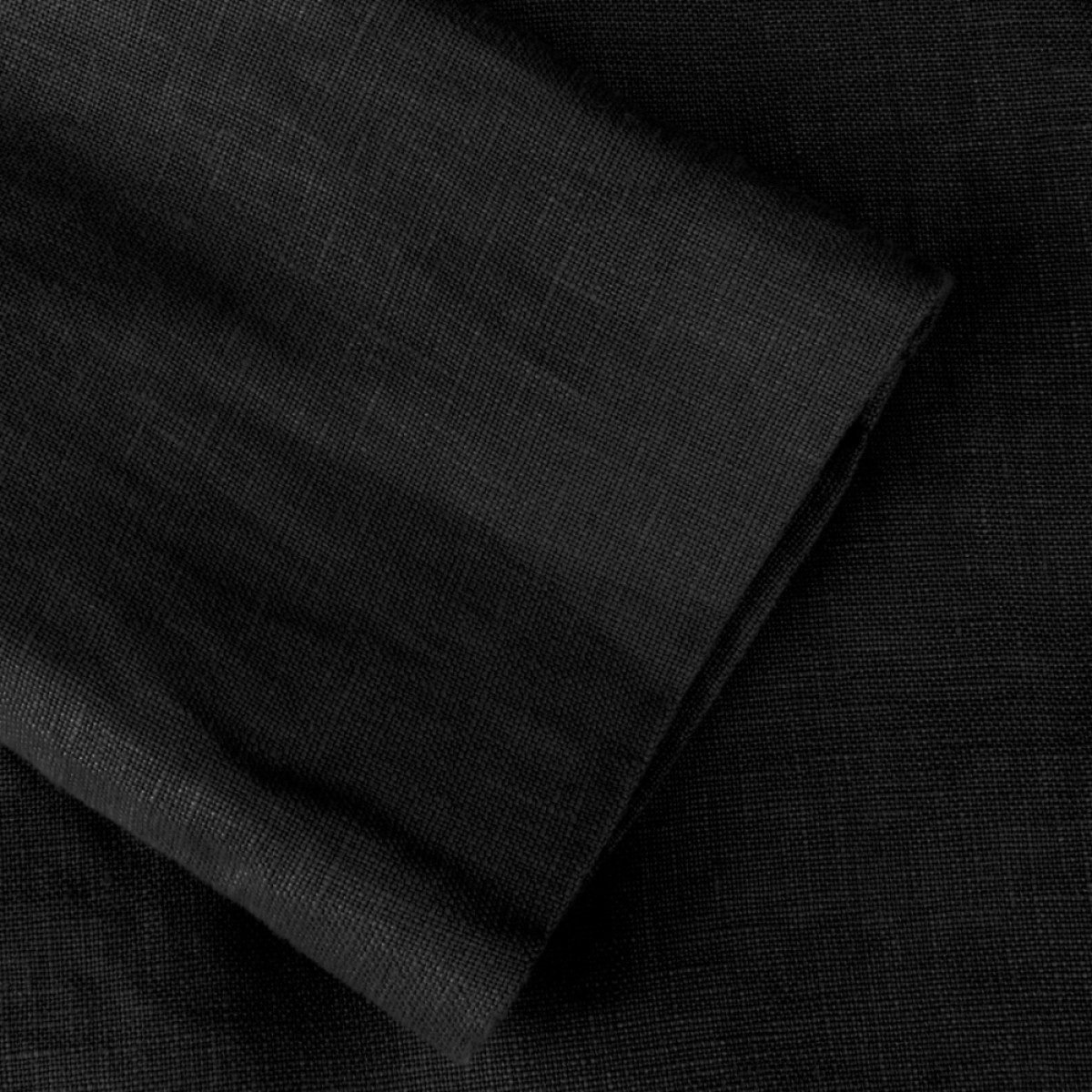 leia jacket linen - black - ærme