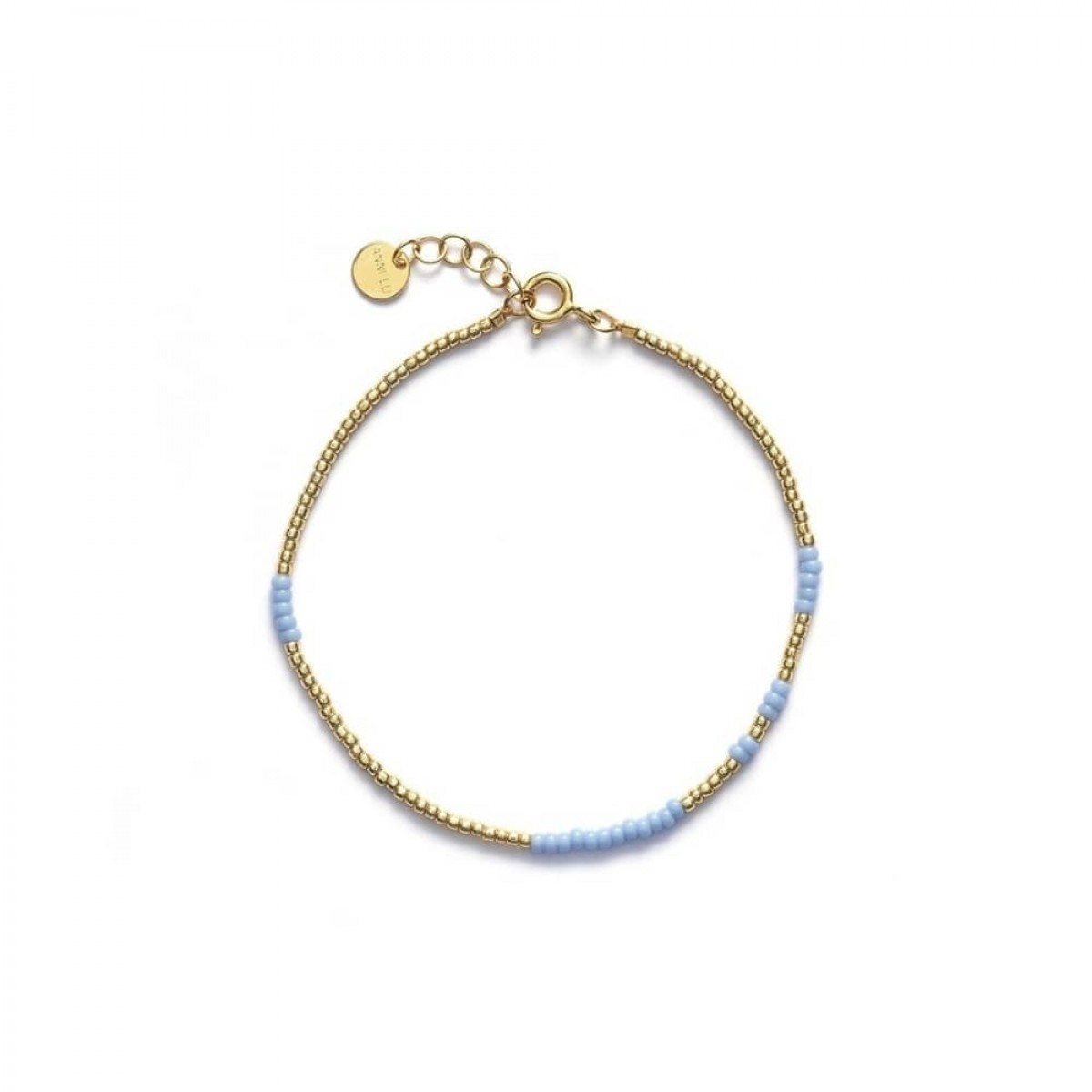 anni lu asym bracelet - light blue - front