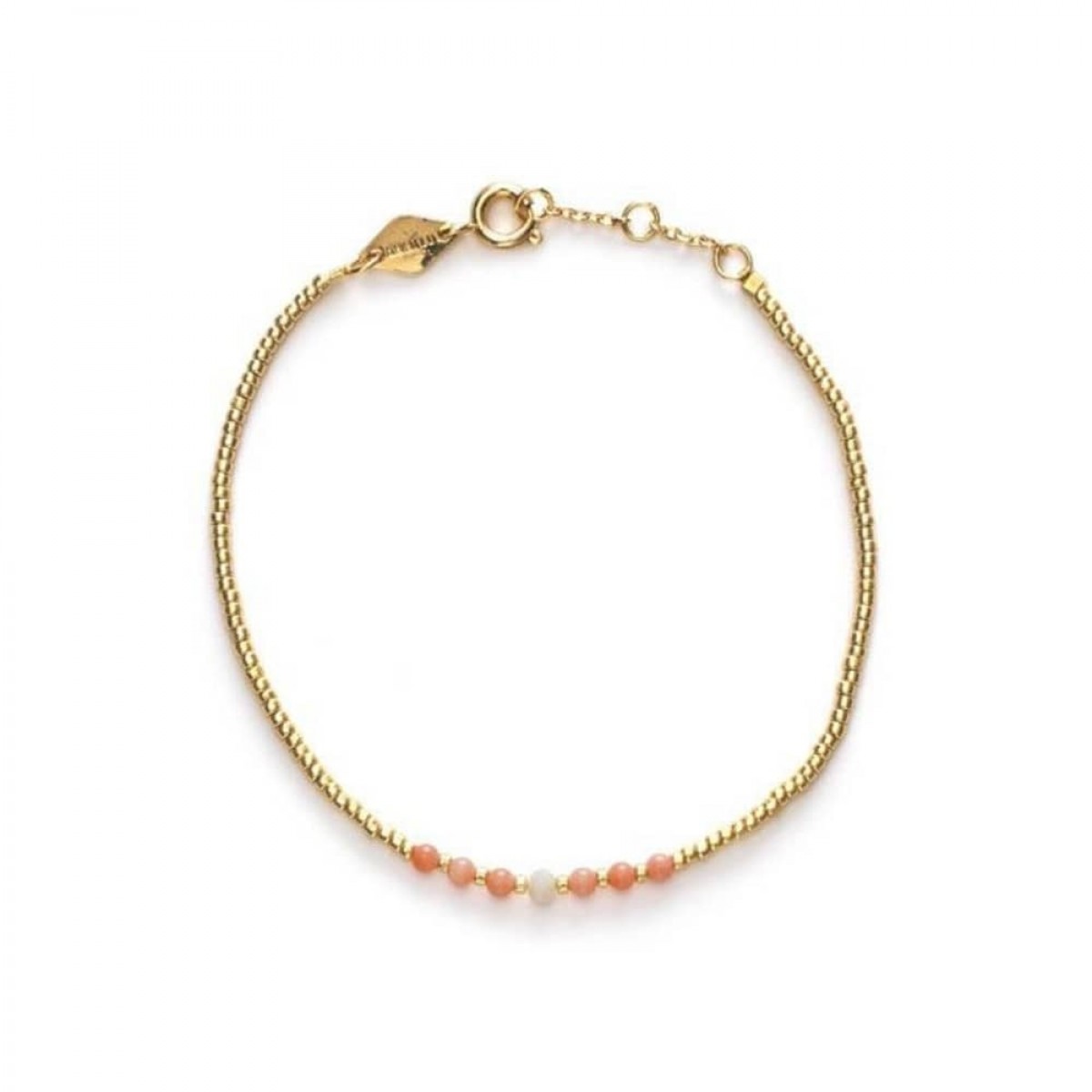 anni lu bead & gem bracelet - blossom