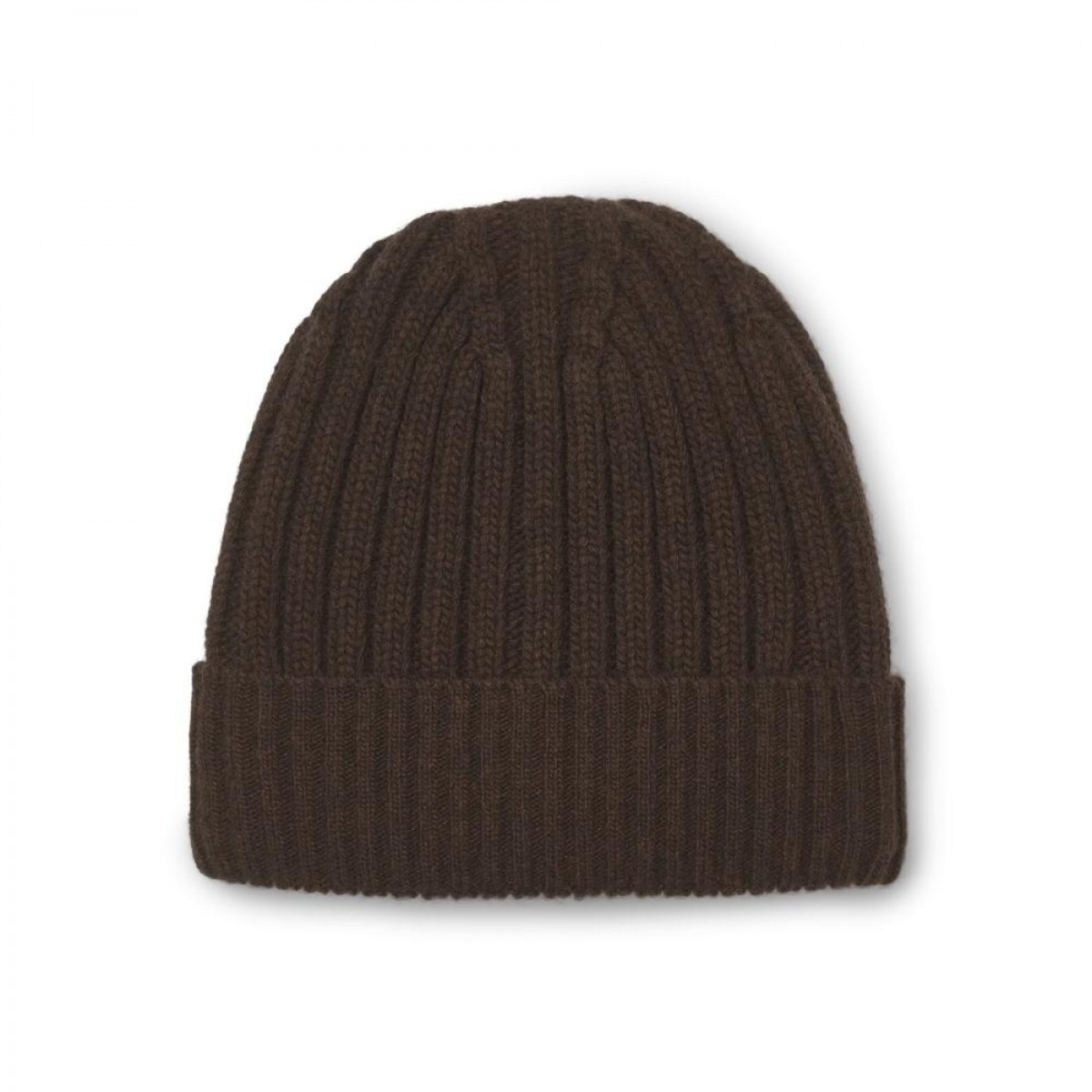 celina lambswool hat - mulch - front