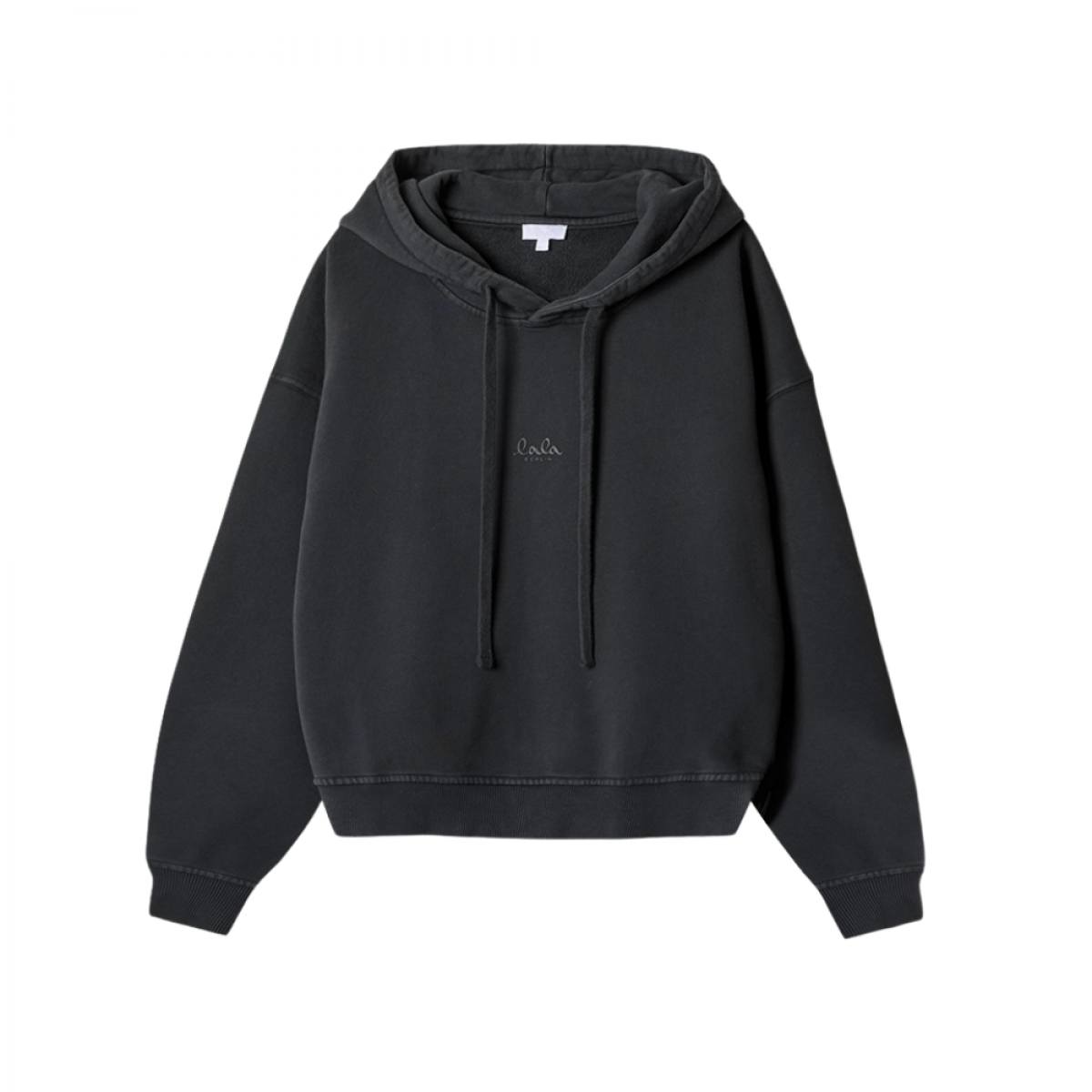 lala hoodie 1 - washed grey