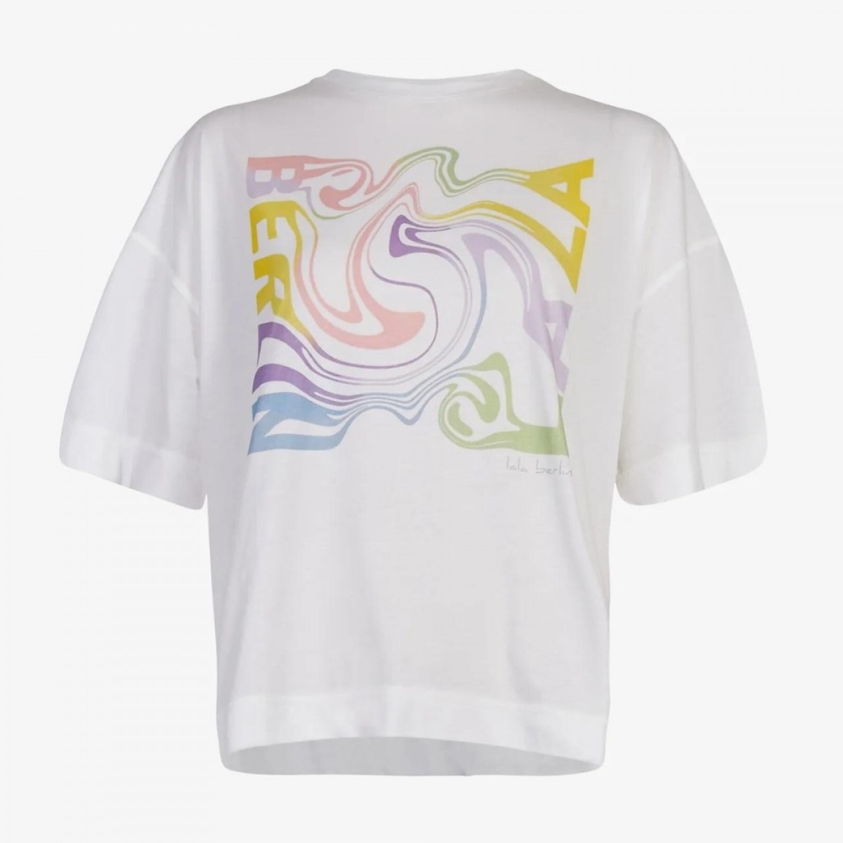 t-shirt creo swirl - white - front