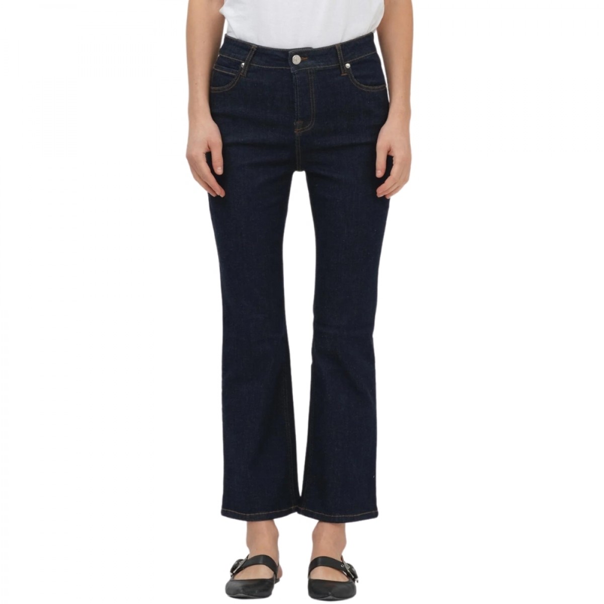 trw marston jeans wash raw bardolino - denim blue - model front