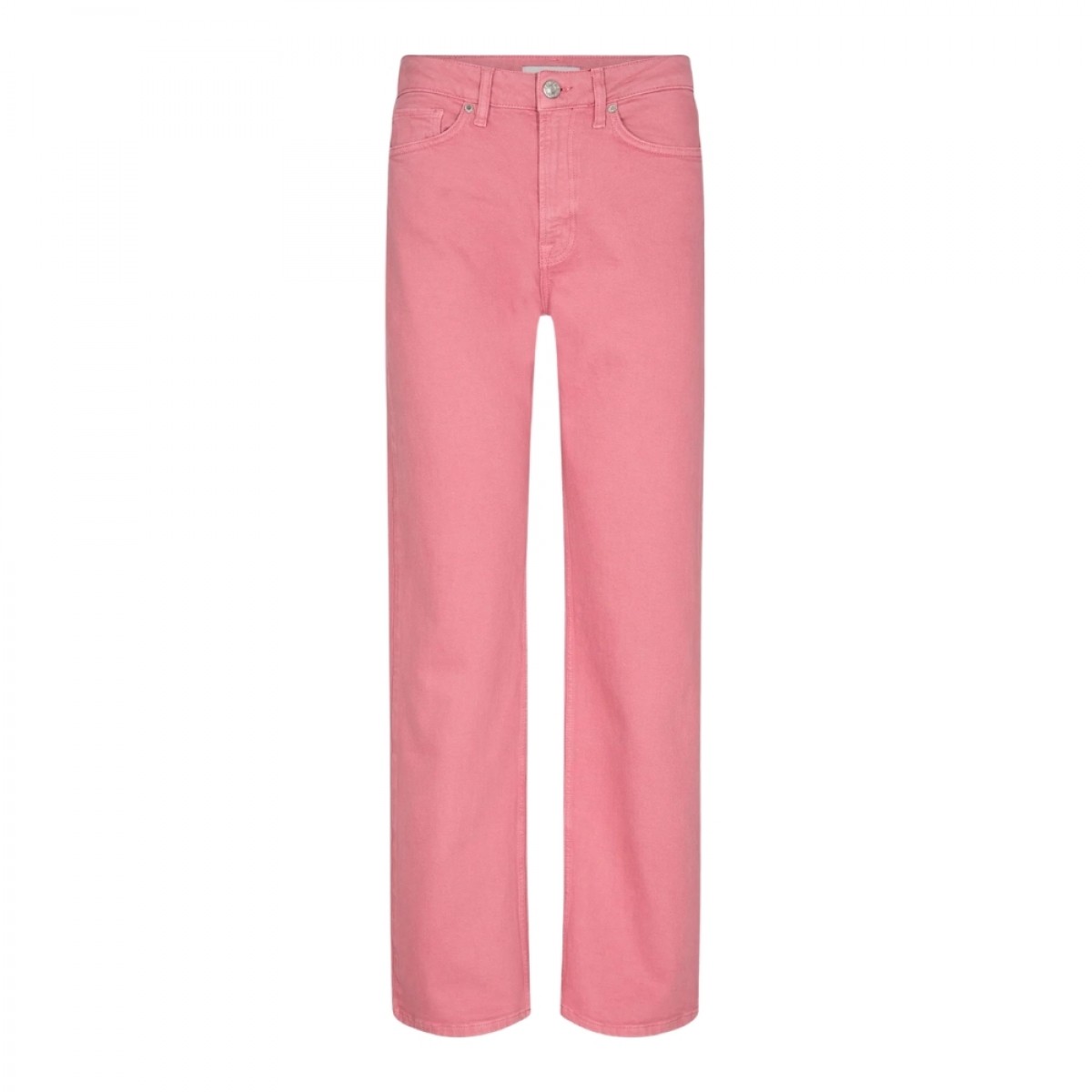 trw-brown jeans coloured - blush - front