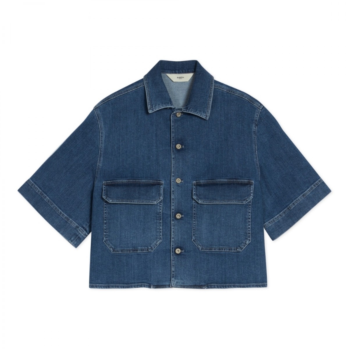 overshirt narda selmo - mare - front