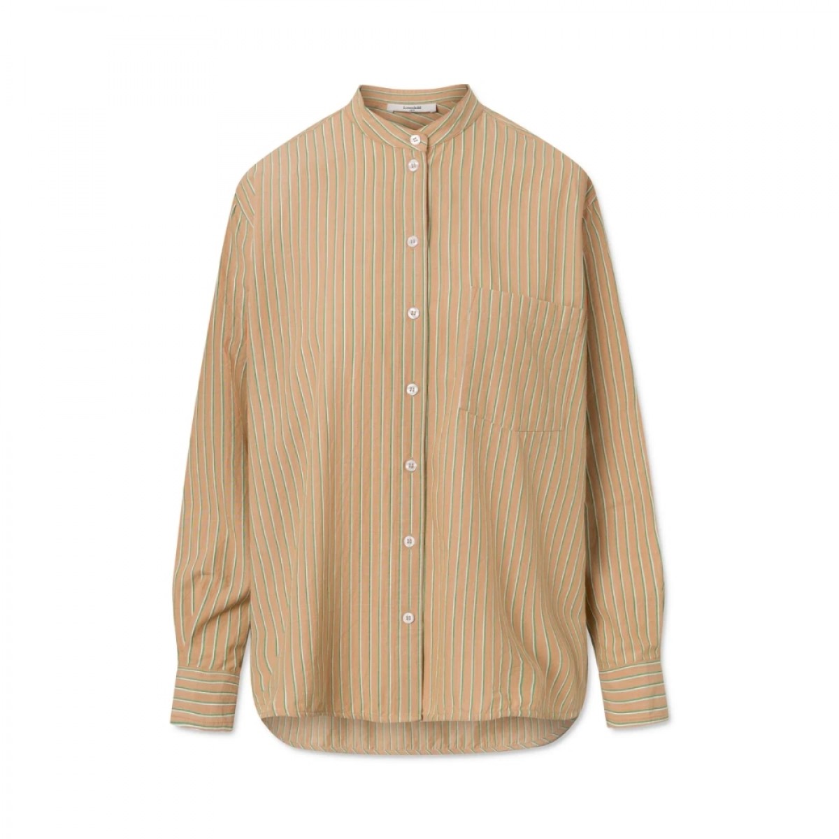florentina shirt - brown stripe