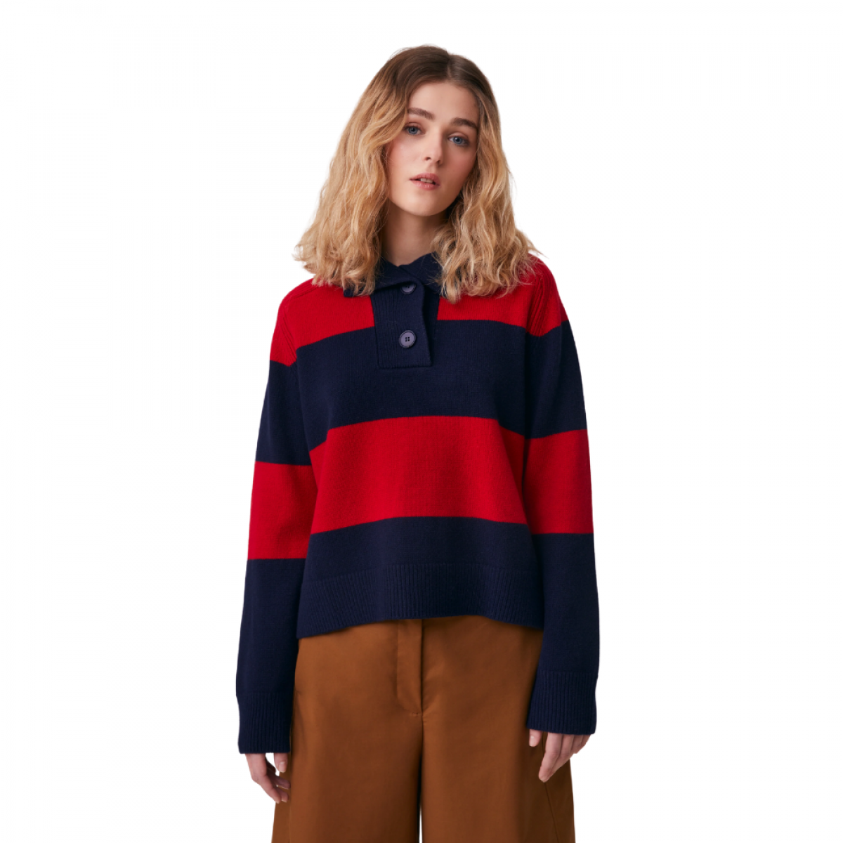 moismont sweater gregor no 210 - stripes red