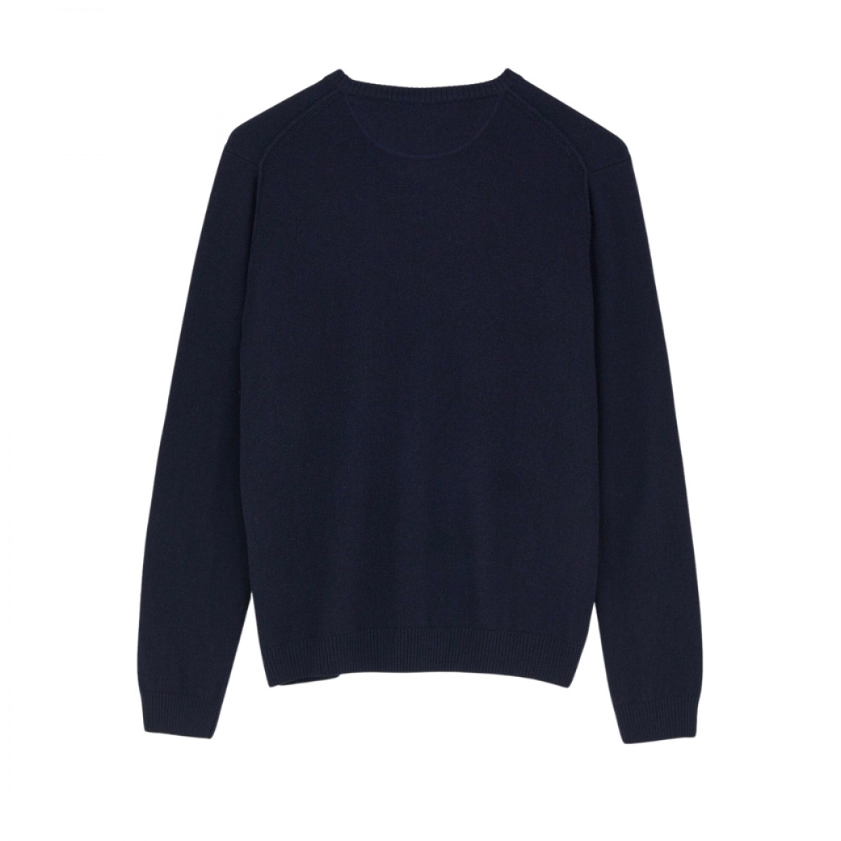 leonardo cashmere sweater - black blue - ryg