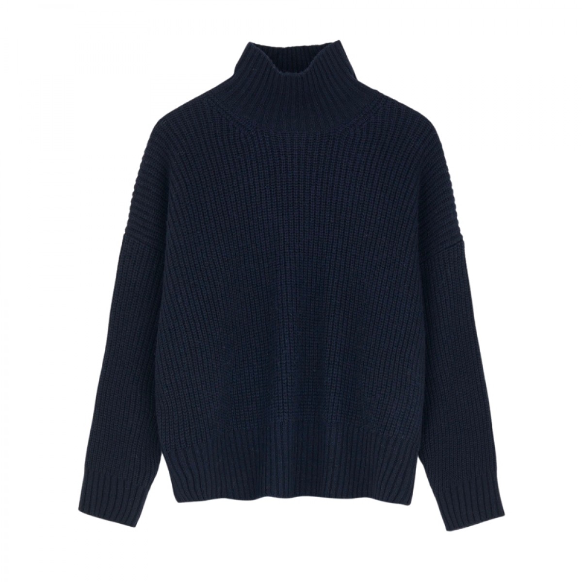 hera sweater - black blue - front
