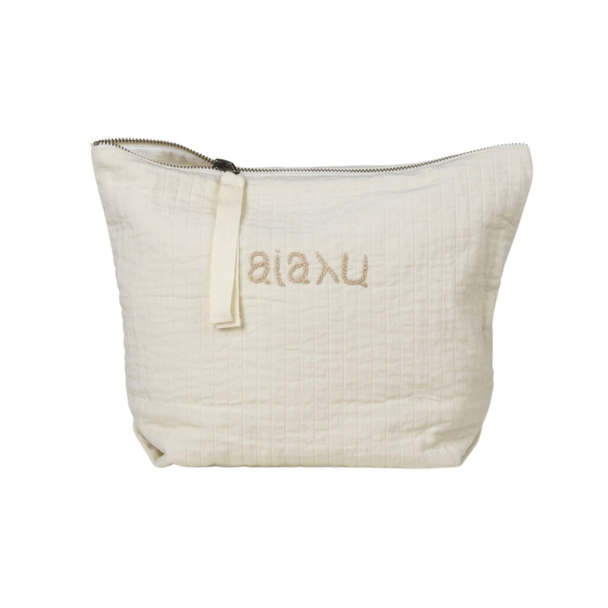 pouch double - albicant - front