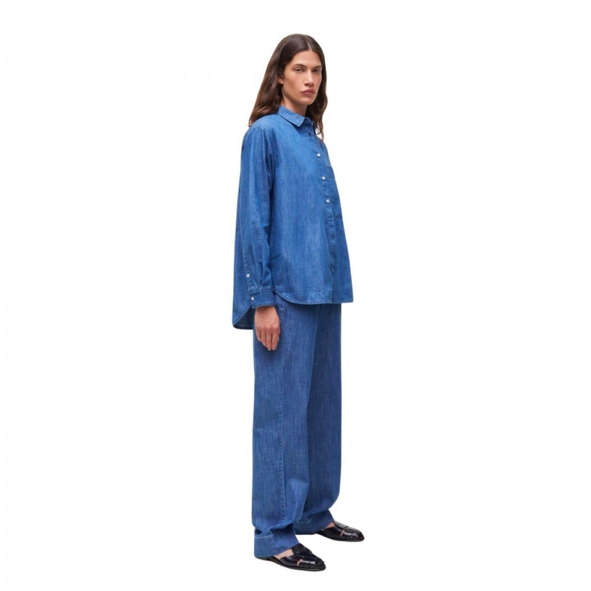 lynette shirt denim - blue jeans 
