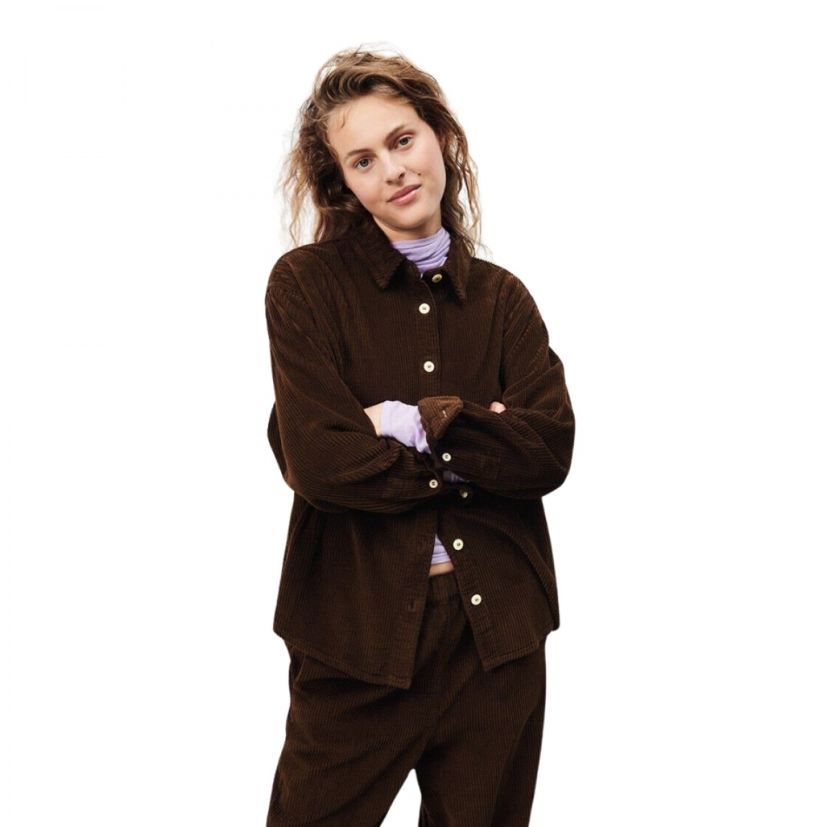 women padow shirt - vintage brownie