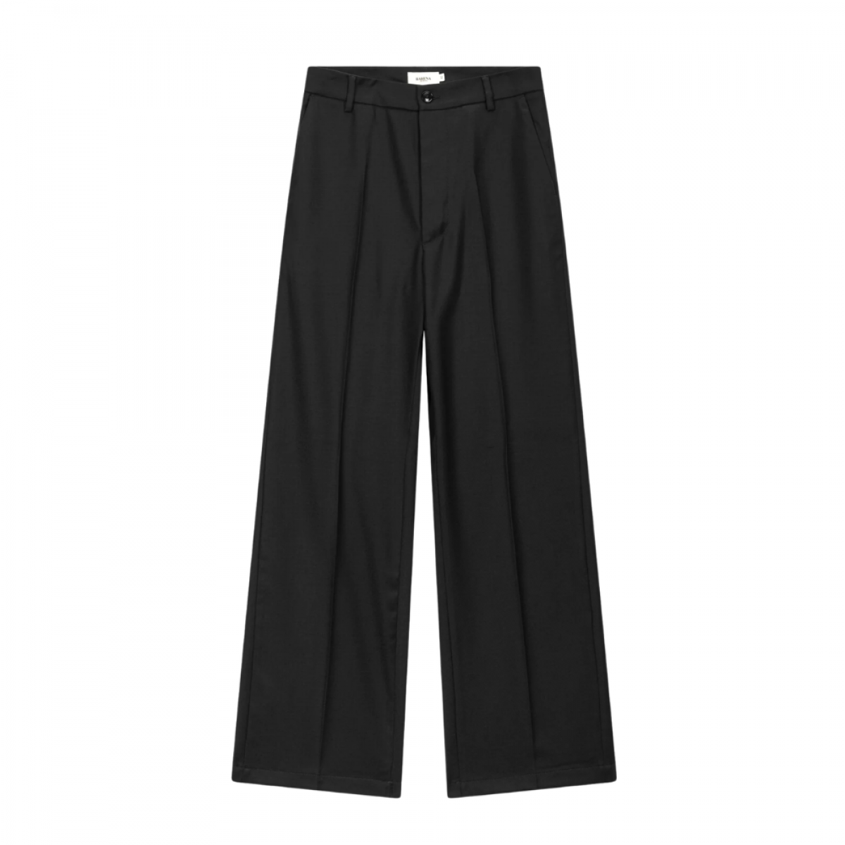 pantalone nini flan - nero - front