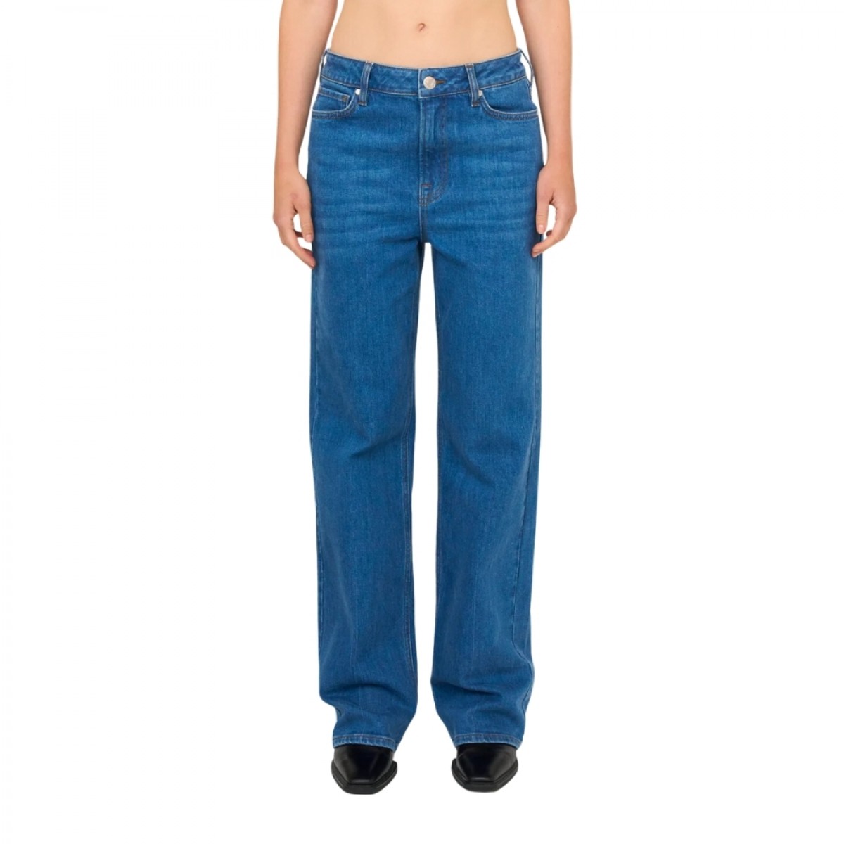 trw brown jeans wash bilbao - denim blue
