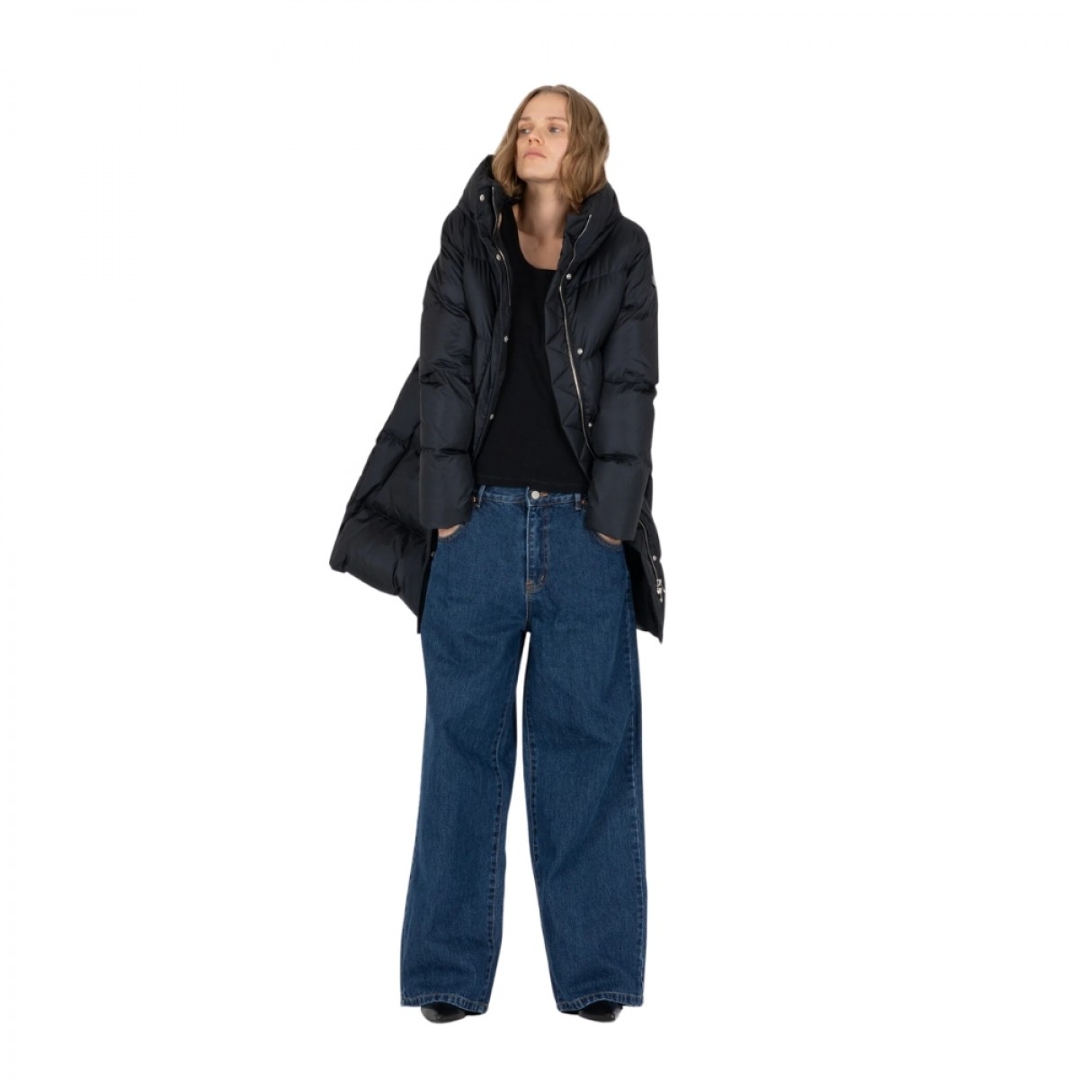 down coat nev - dark blue