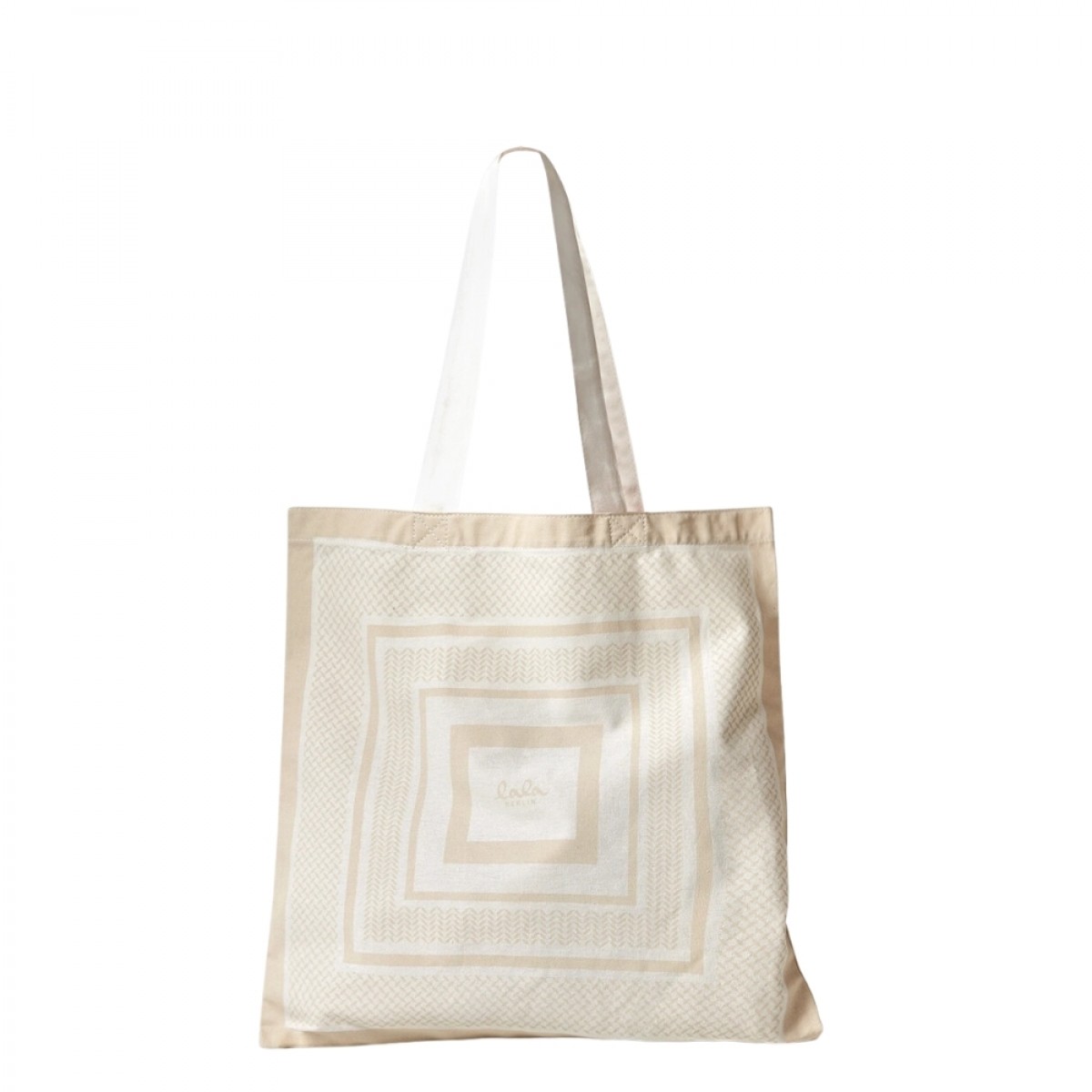 tote maja - heritage stripe cream