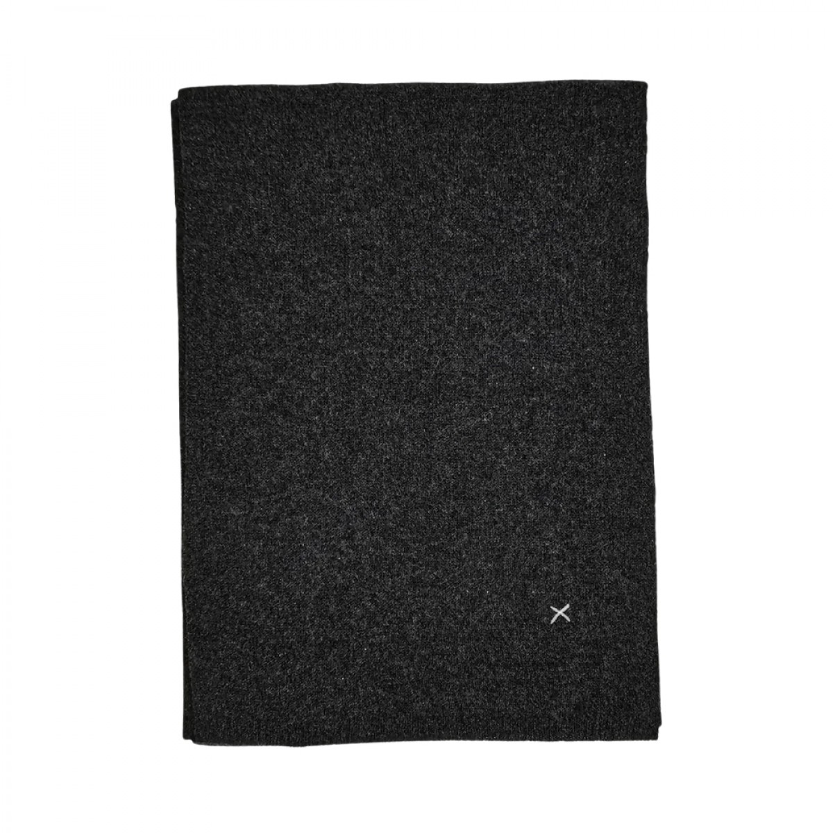 cashmere scarf - dark grey