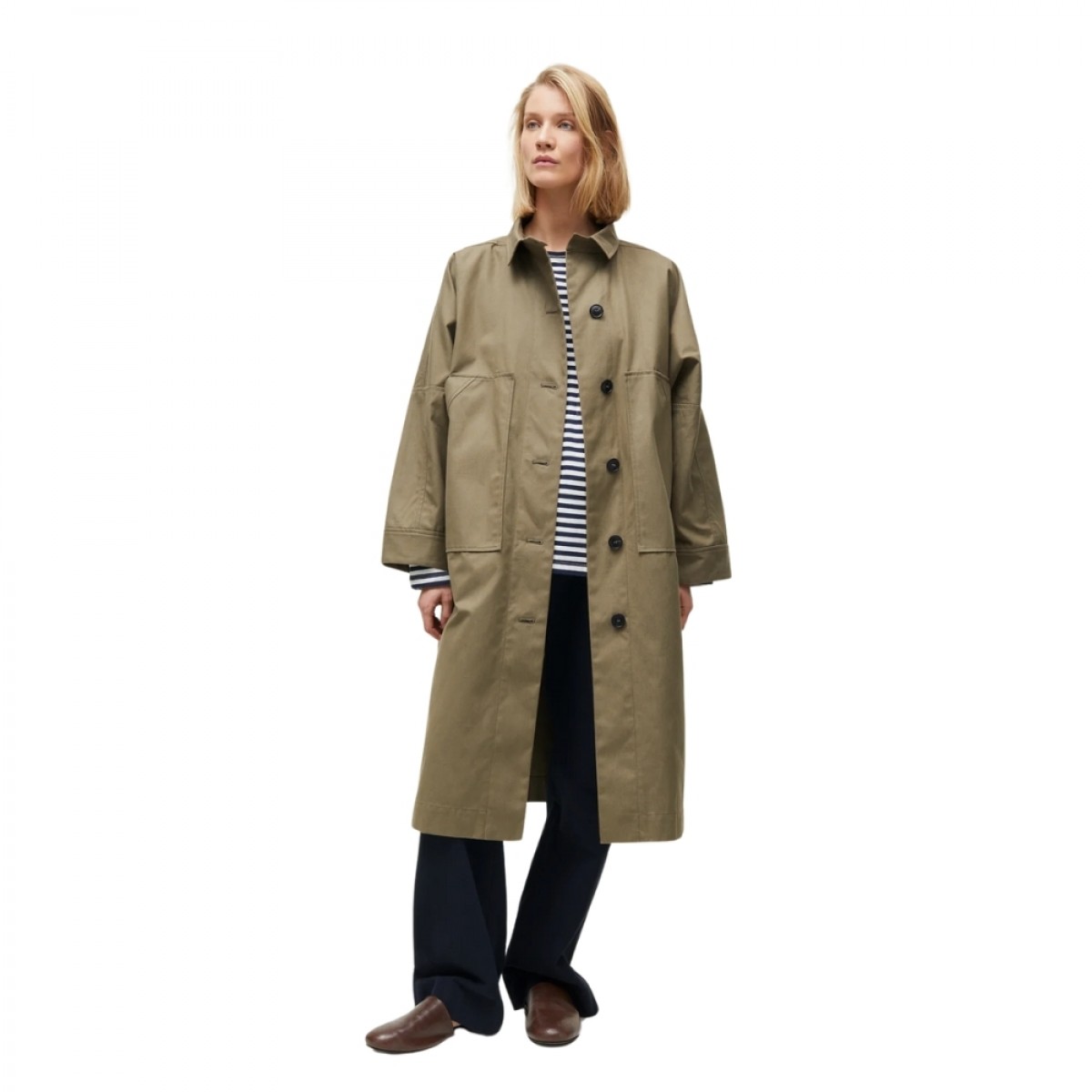 jean coat ll ventile - vintage army