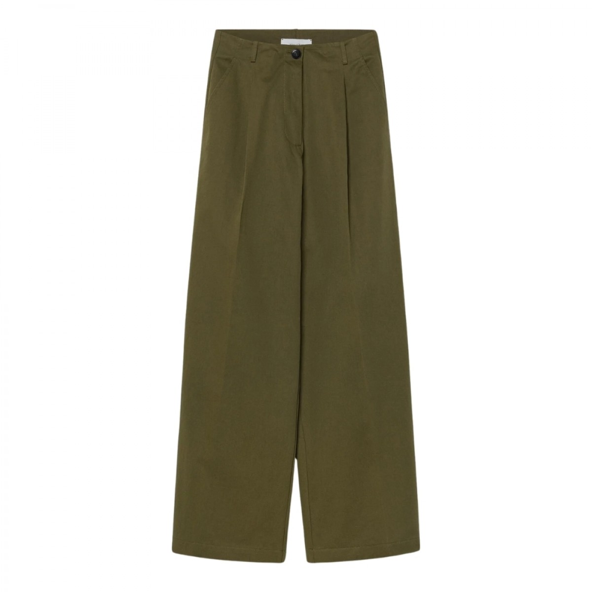 pomandére pants - khaki - front