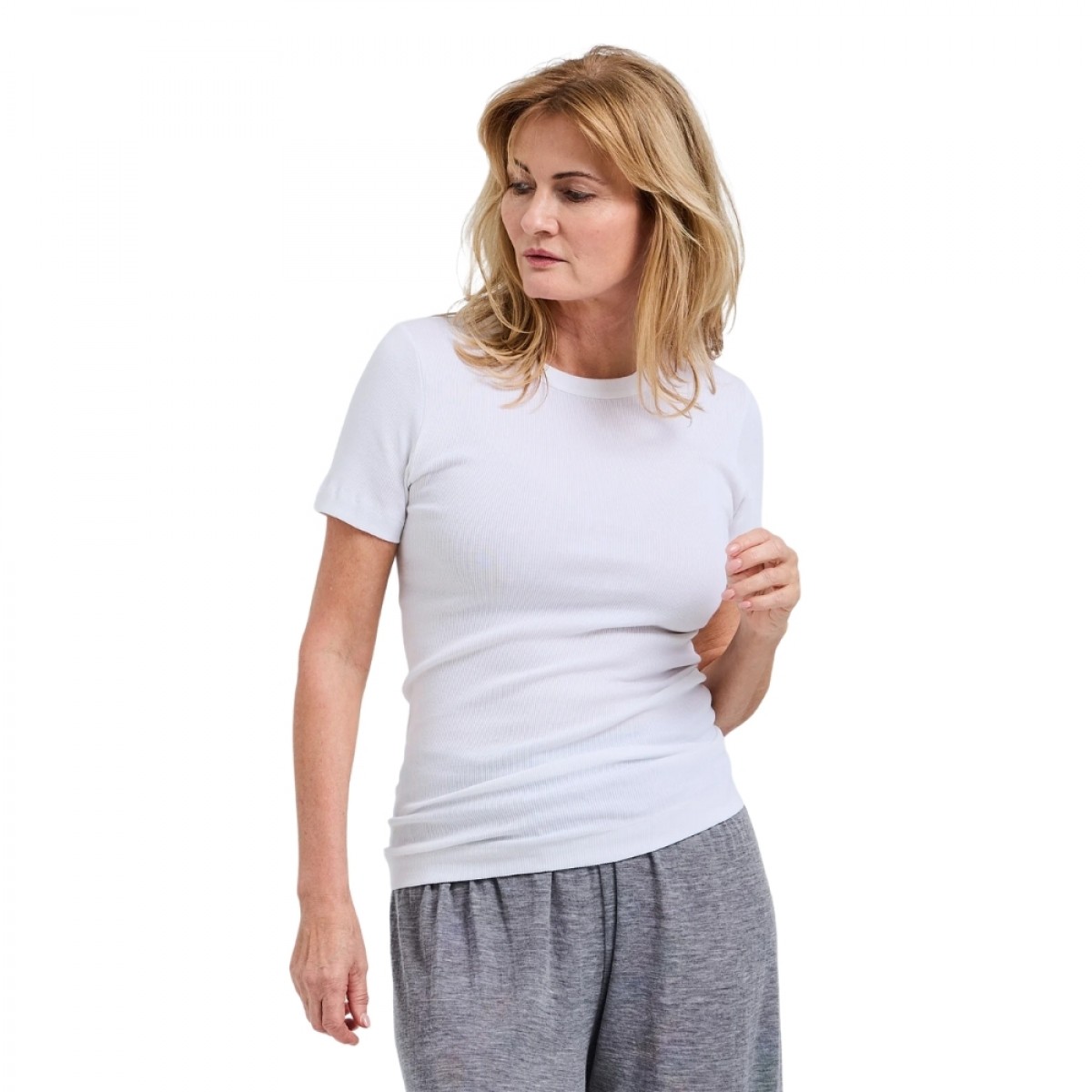 classic short sleeve tee - white