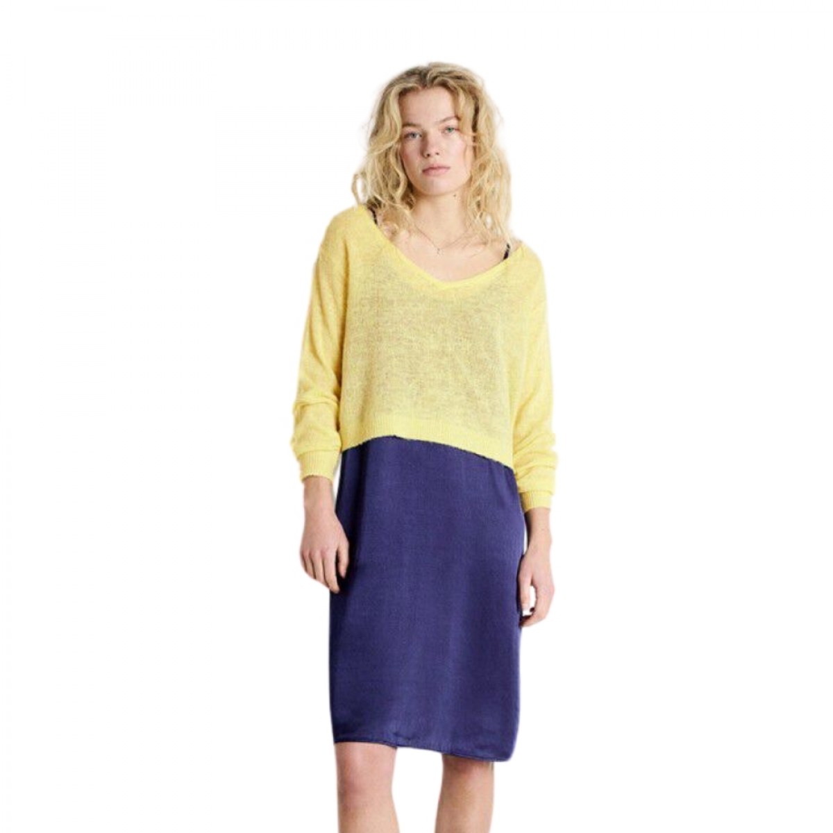 women's jumper - dumy - shell melange