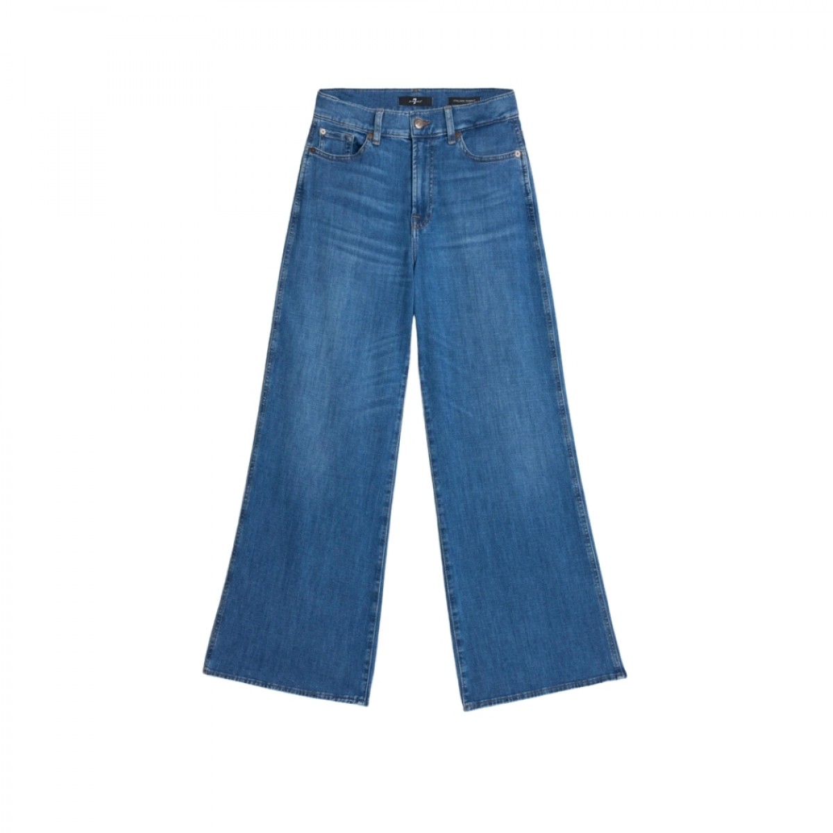 lotta cropped nevada - denim blue - front