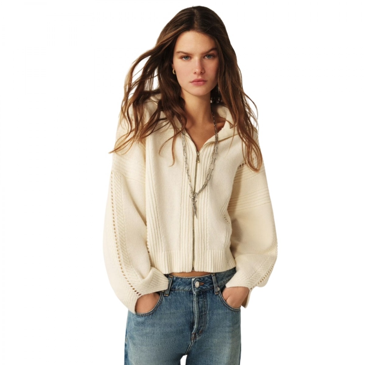 cardigan prince - ecru