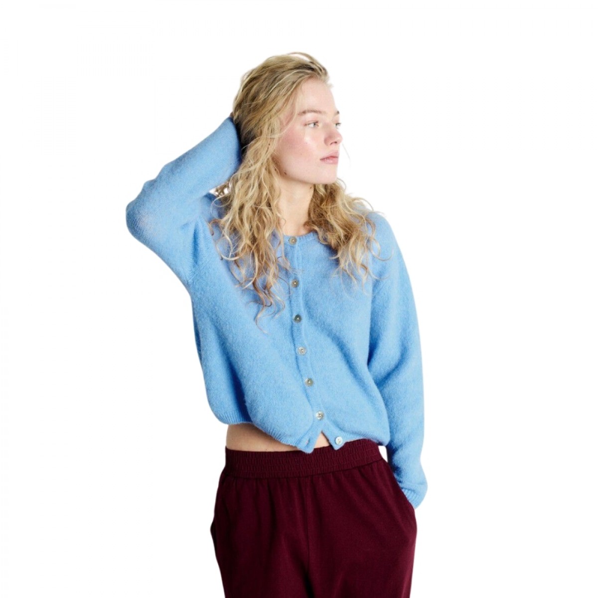 women's cardigan vitow - atmosphere melange