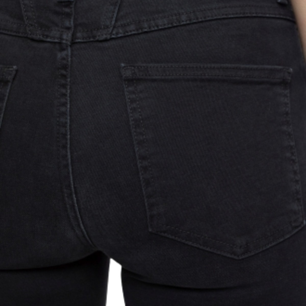 closed skinny pusher jeans - dark grey - bagfra 