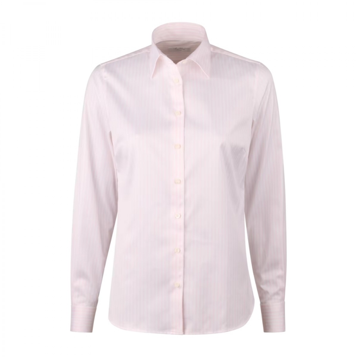 siri shirt - light pink strip