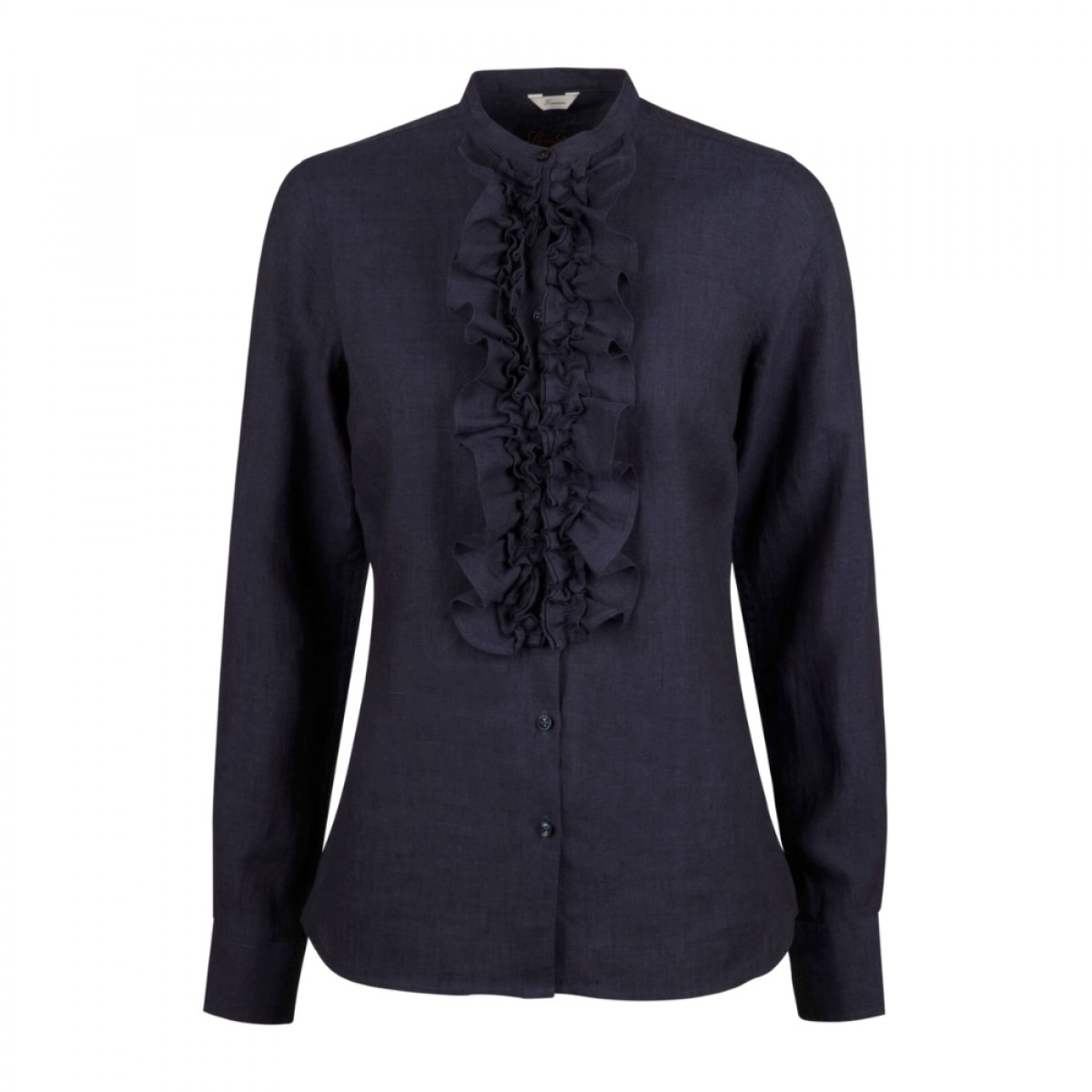 hillary linen blouse - marine