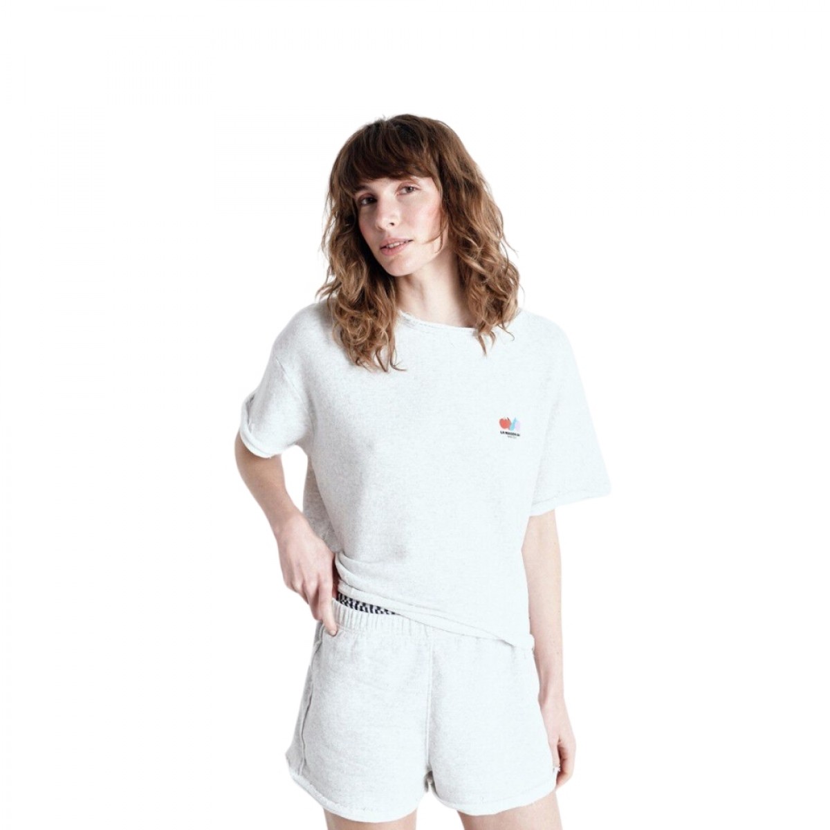 women's t-shirt atubay - arctic melange