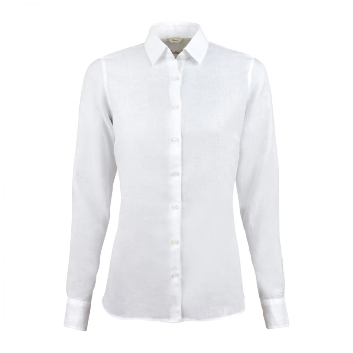 sofie linen shirt - white - front