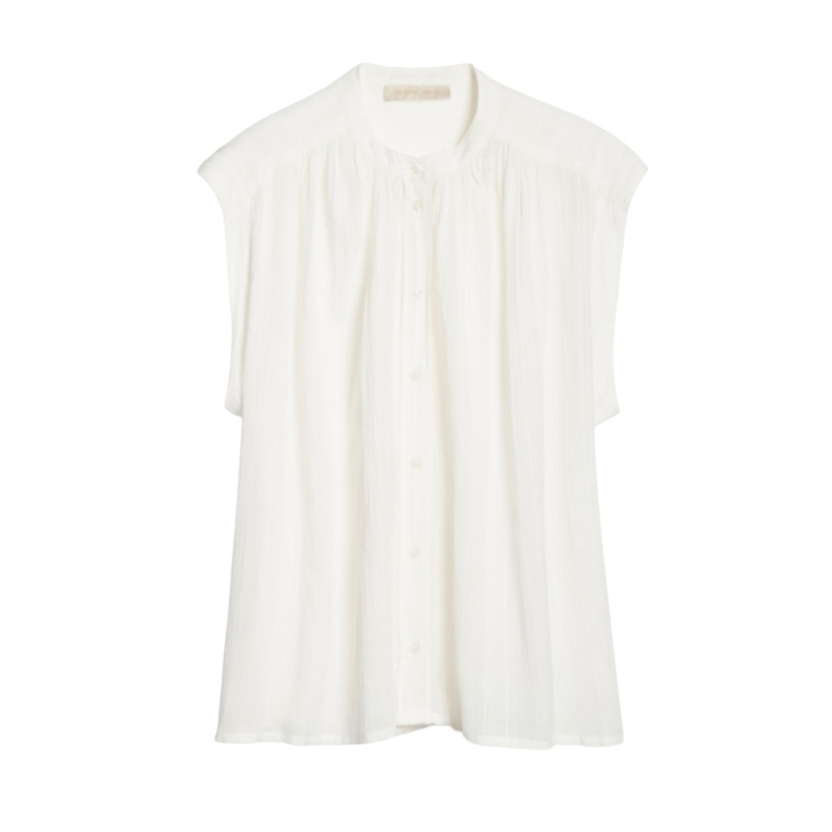 clio blouse - white - front