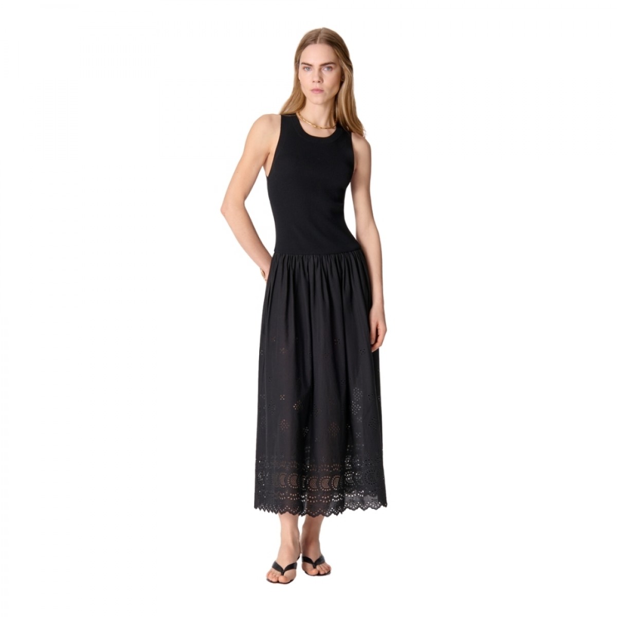 ennaya dress - black - model look