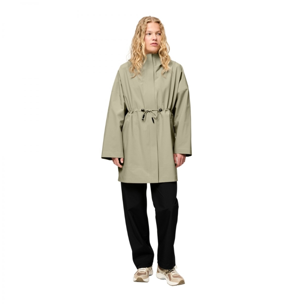 flisnes jacket - oakmoss - front