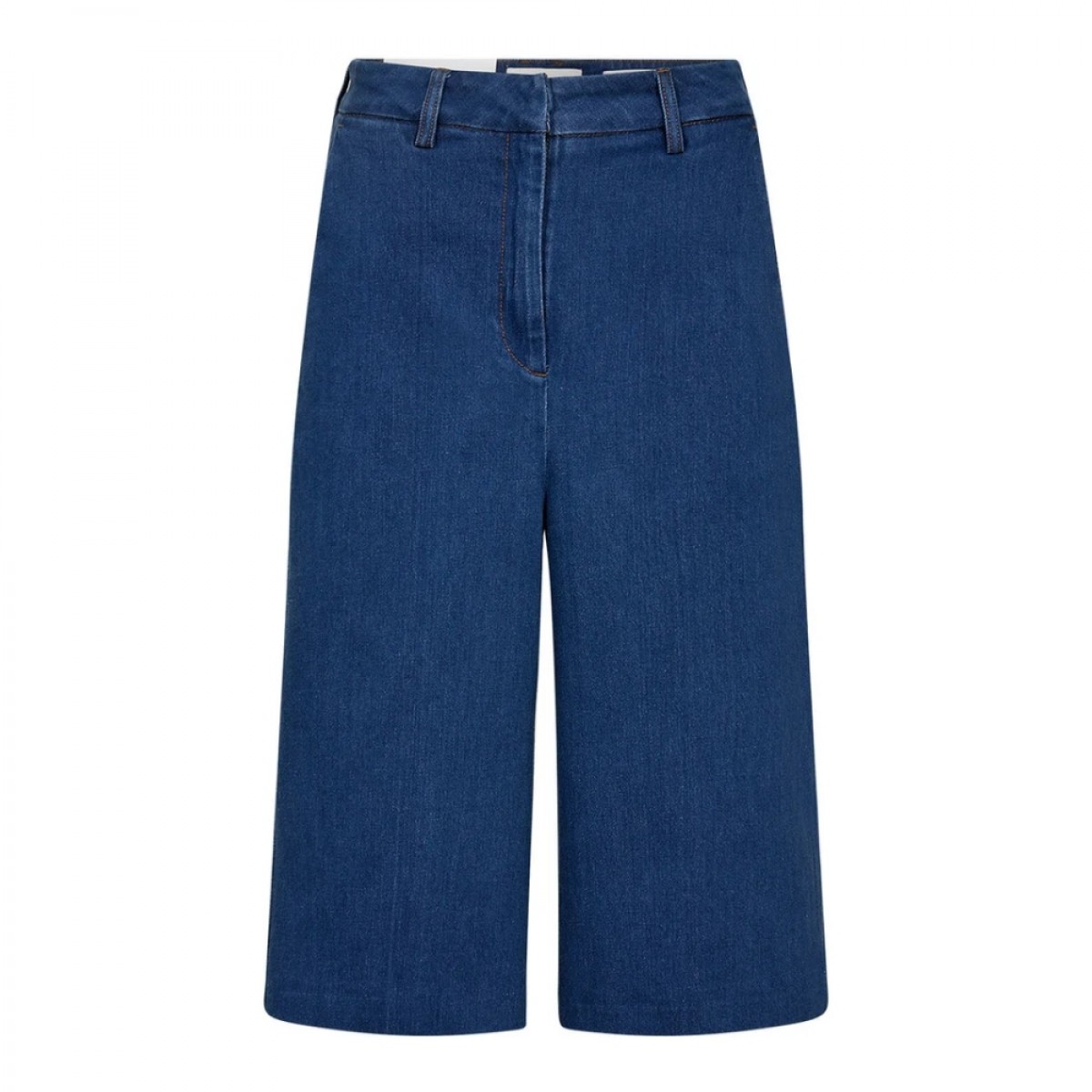 trw ellen bermuda shorts wash bilbao - denim blue