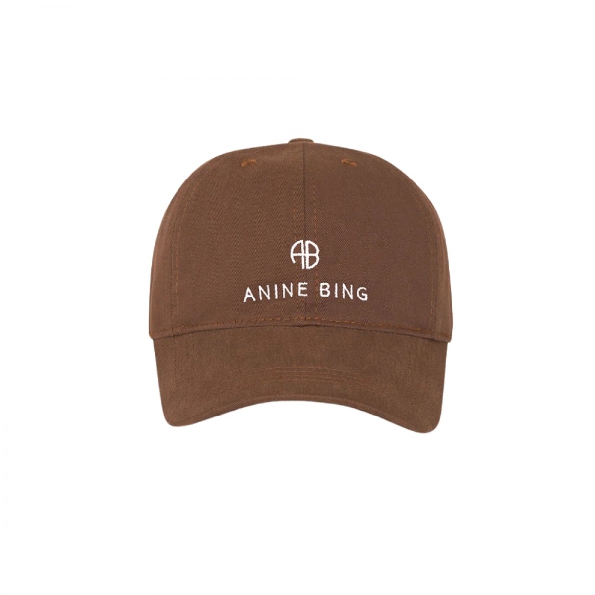anine bing jeremy baseball cap - dark camel