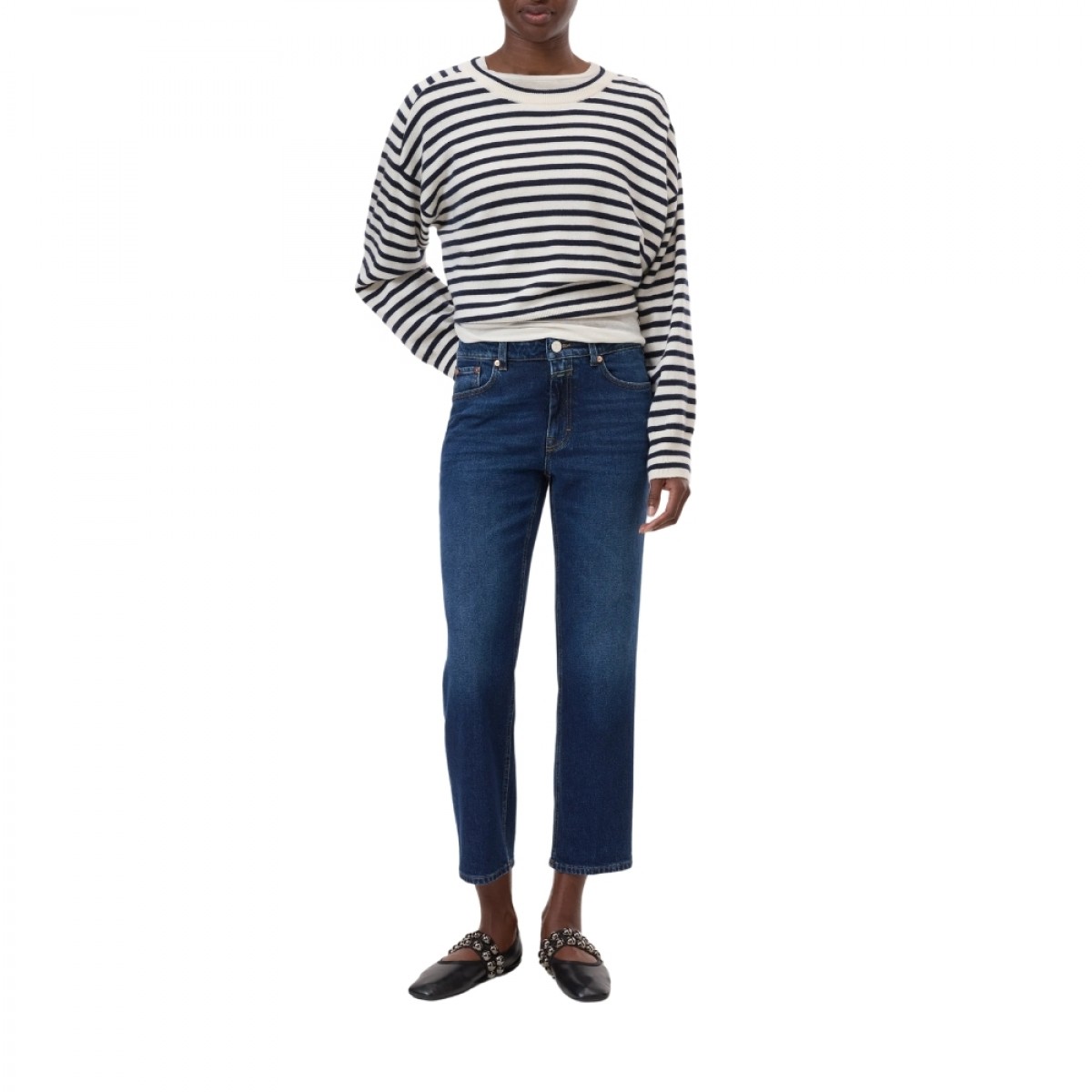 closed milo jeans - dark blue