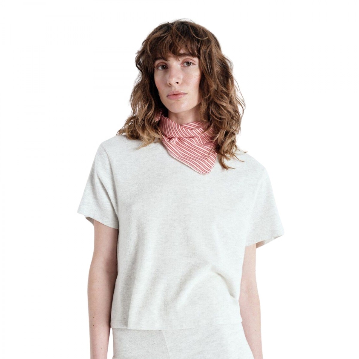 women's t-shirt ypawood - heather grey