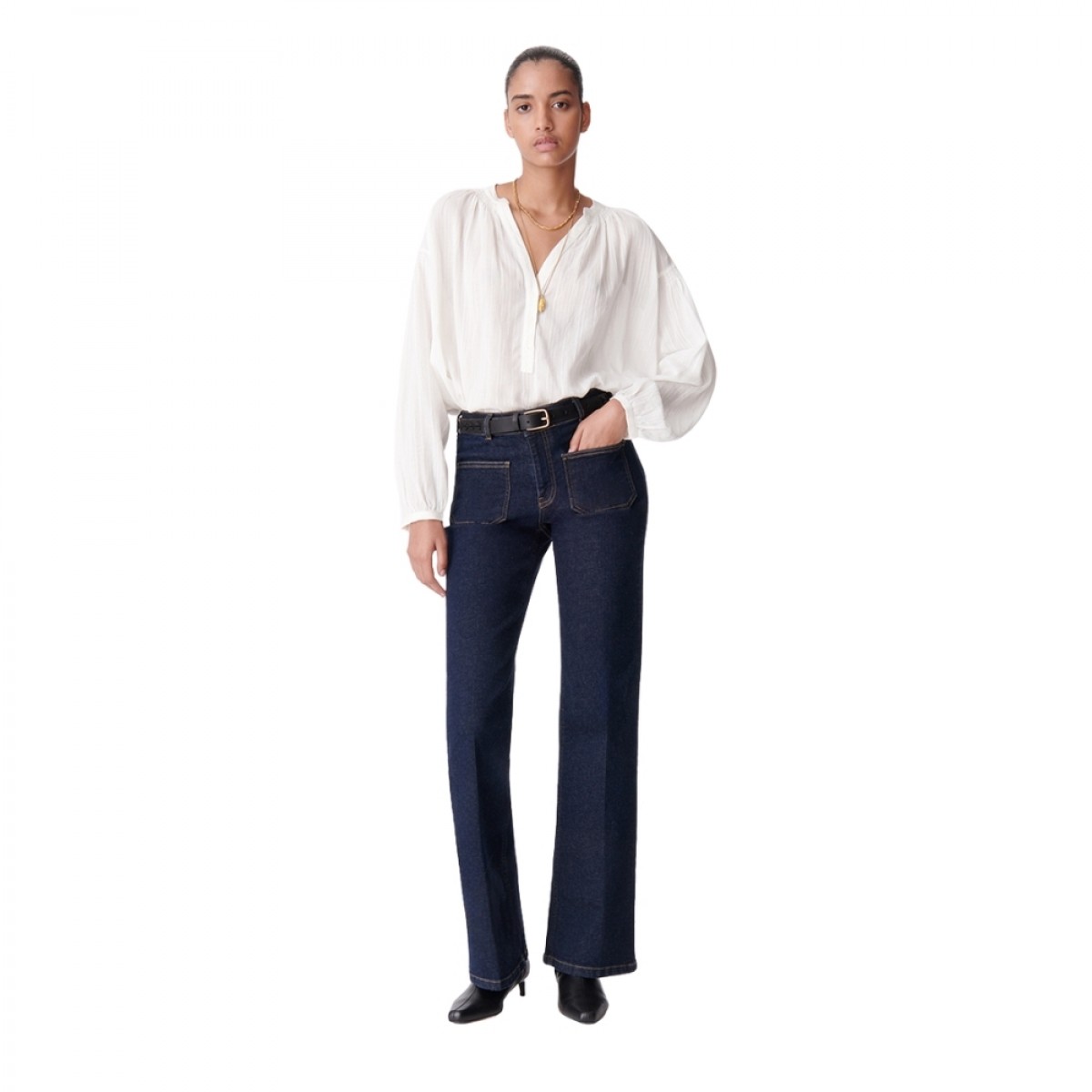 dompay jeans - indigo dark blue
