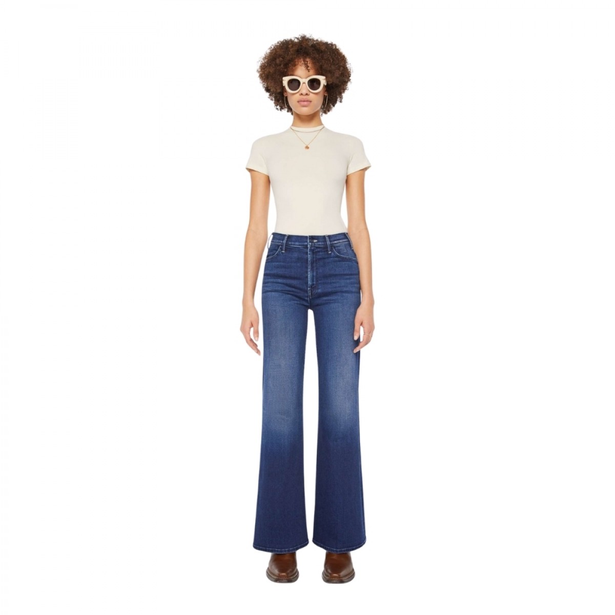 the hustler roller sneak - dark denim