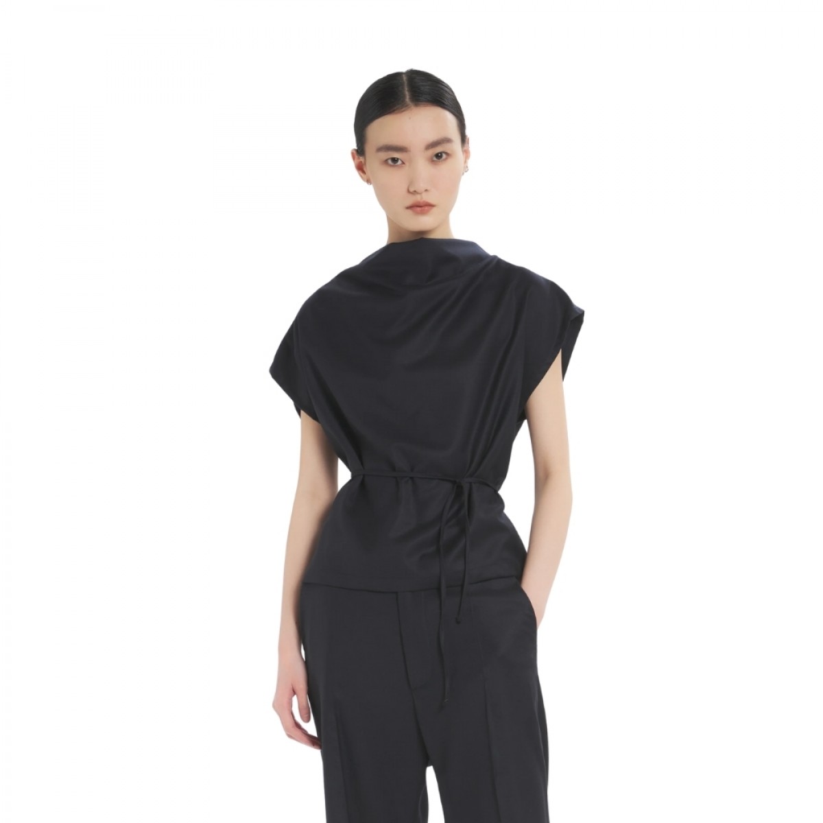 top bianchina flan - black