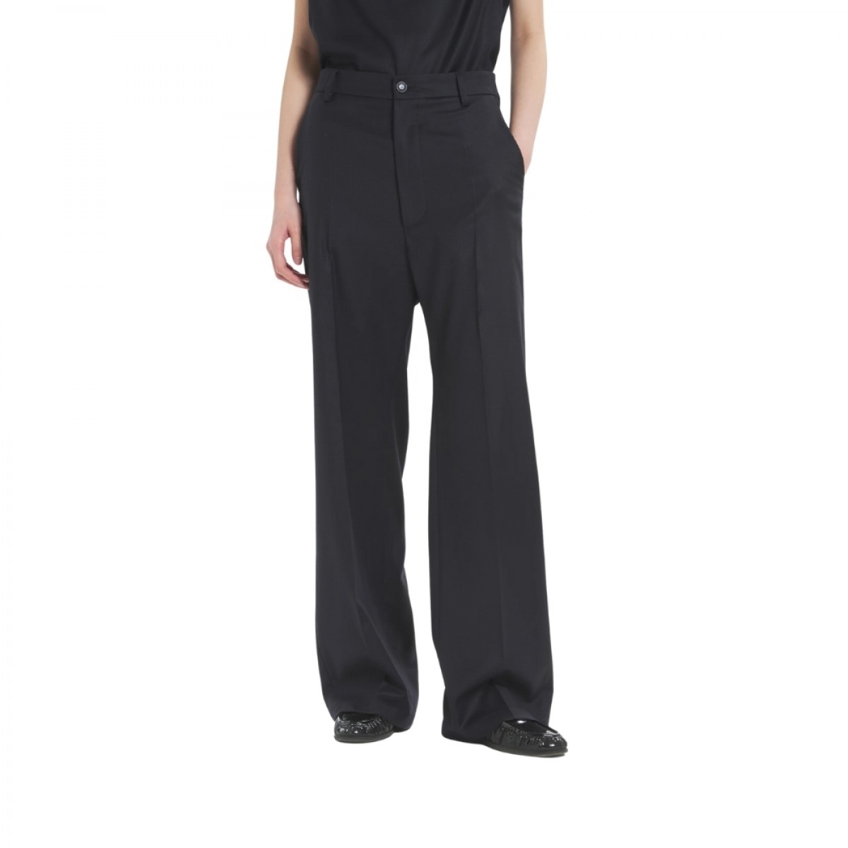 pantalone nini flan - navy
