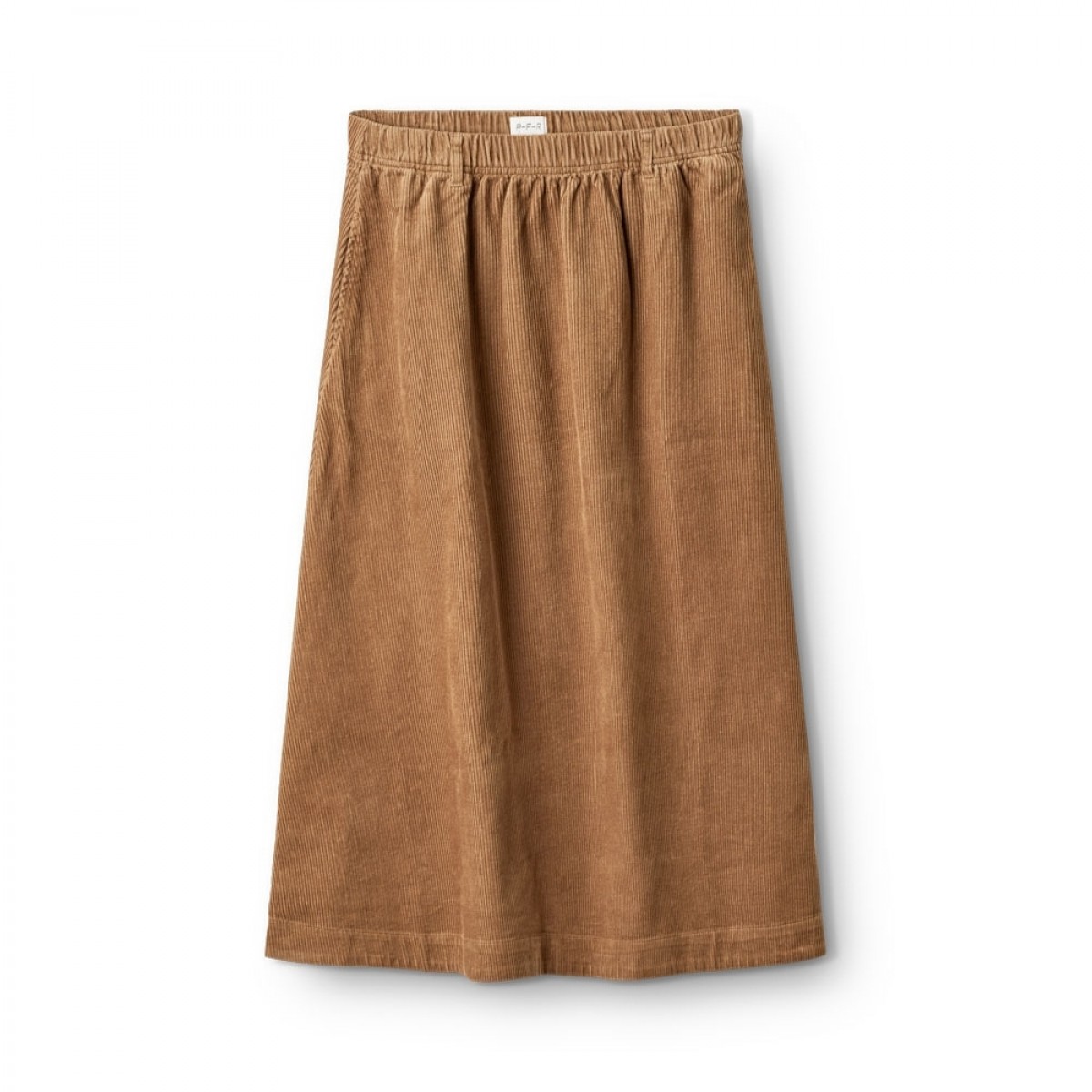p-f-r olivia skirt corduroy - camel
