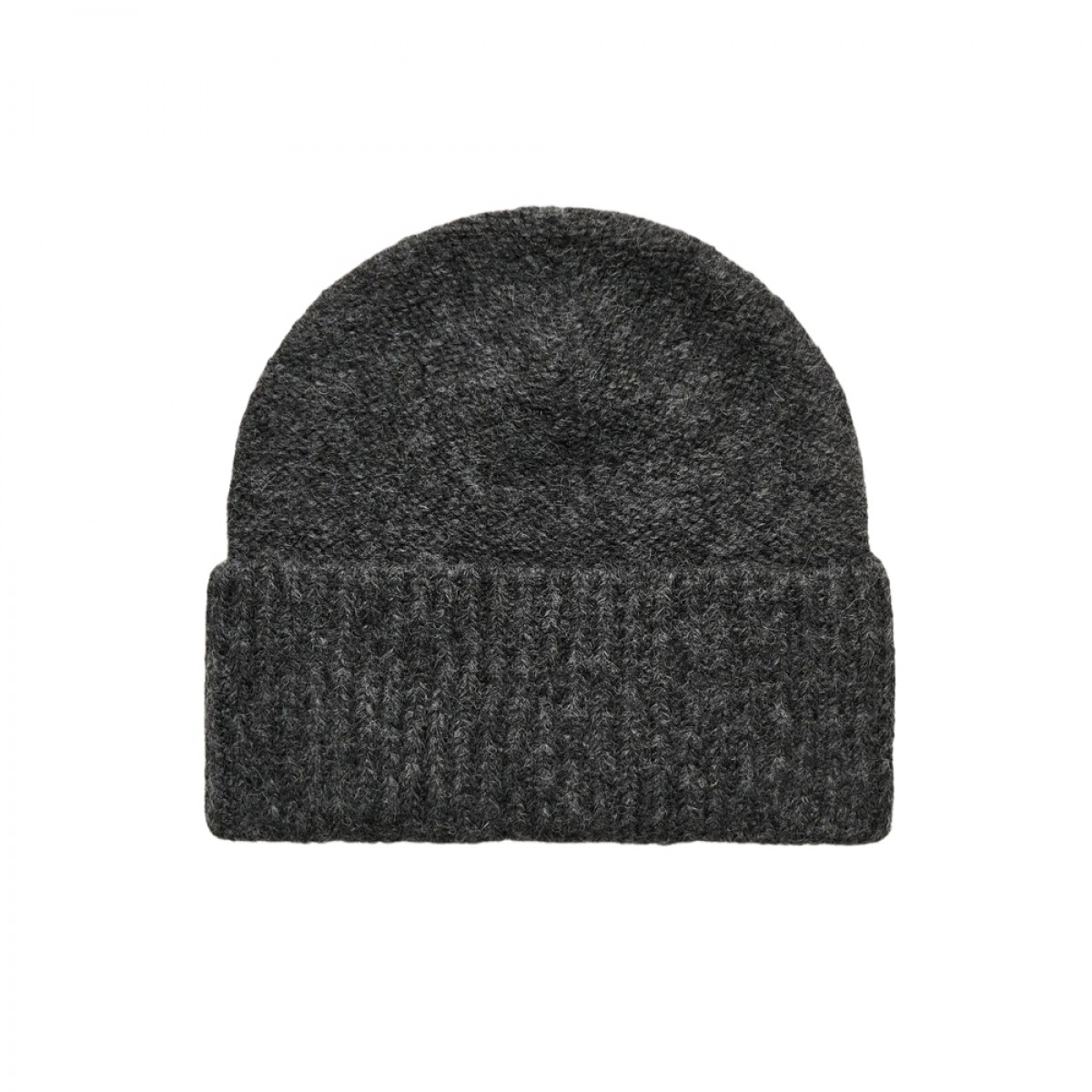 aiayu baby beanie - pure dark grey - front