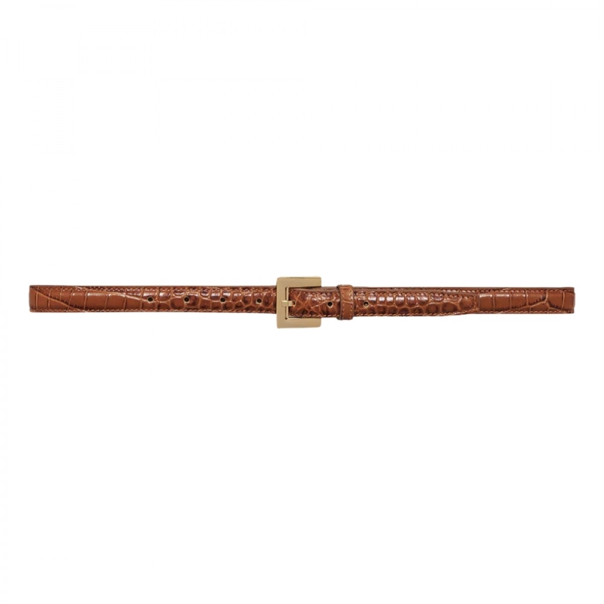 anine bing nicola embossed - brown