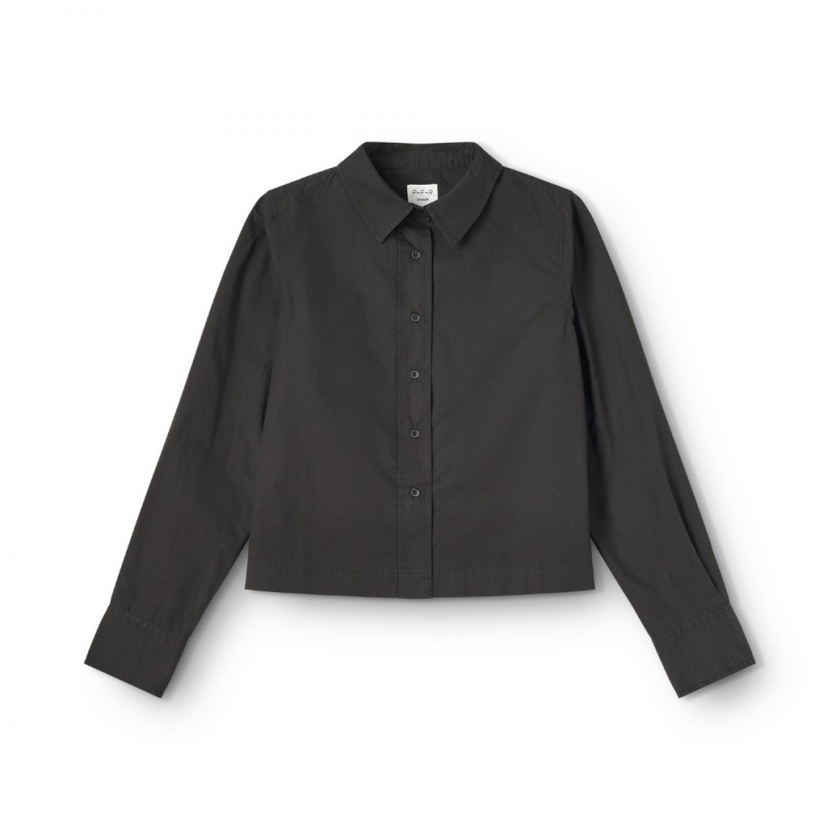 p-f-r ls shirt - black