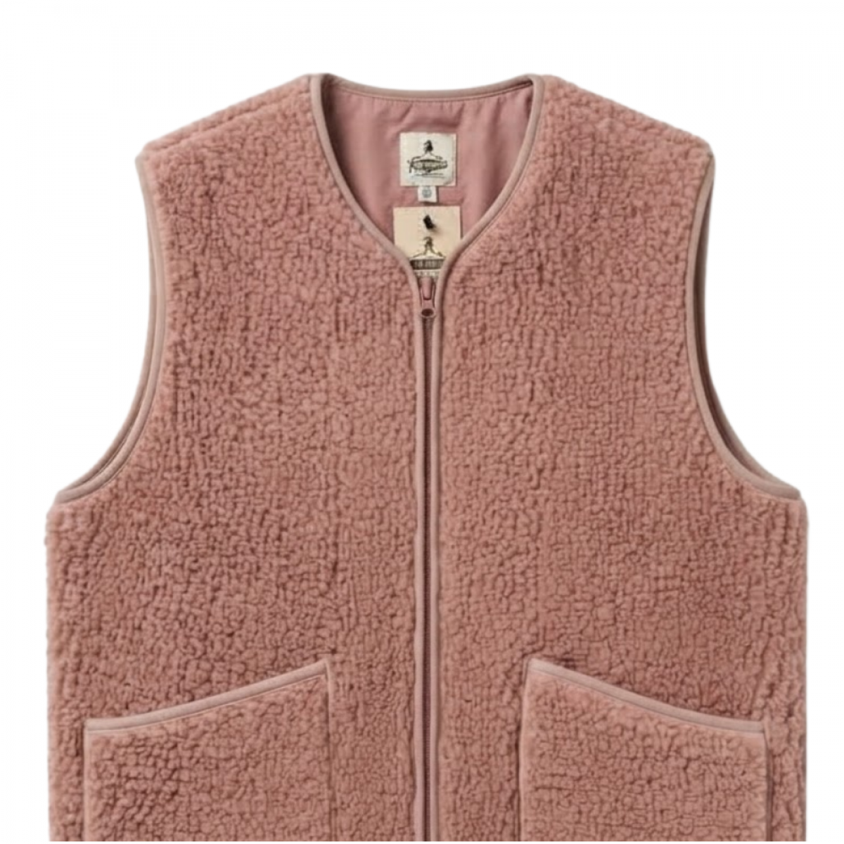 pepitko coldbreaker vest - rugby tan - look