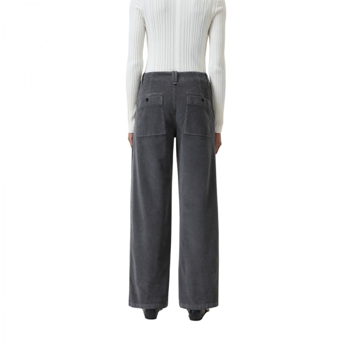 closed selma corduroy pant - cosmic grey - bagfra